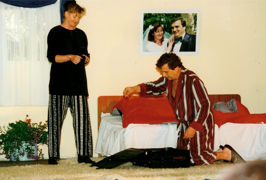 Petra Wilhelm und Karl-Heinz Neumann als Ehepaar in K�rzschl�sse